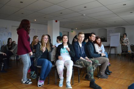 Zajęcia podczas warsztatów w Wiśle